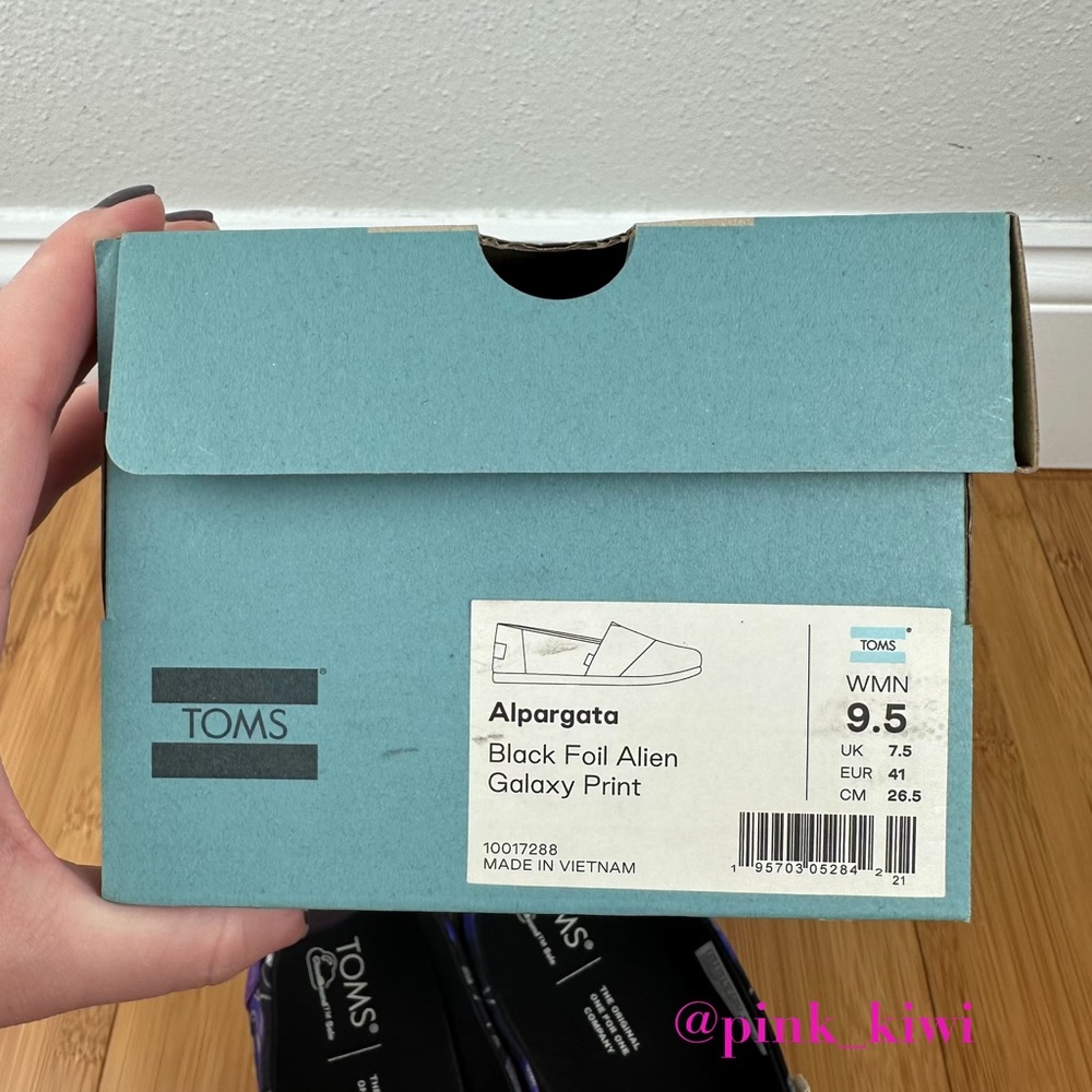 Toms Women’s Alpargata Alien Shoes - Picture 16 of 17